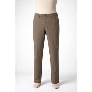 Lululemon Commission Pant Slim Warpstreme Khaki Men 34 LM5B67S.03 Chino Trousers